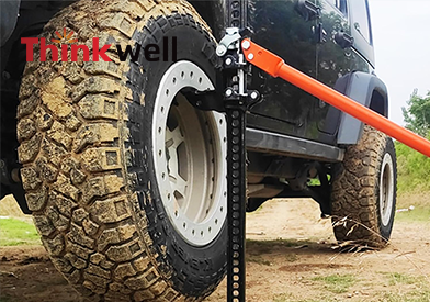 猴爬杆越野千斤顶