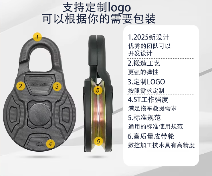 锻造滑轮