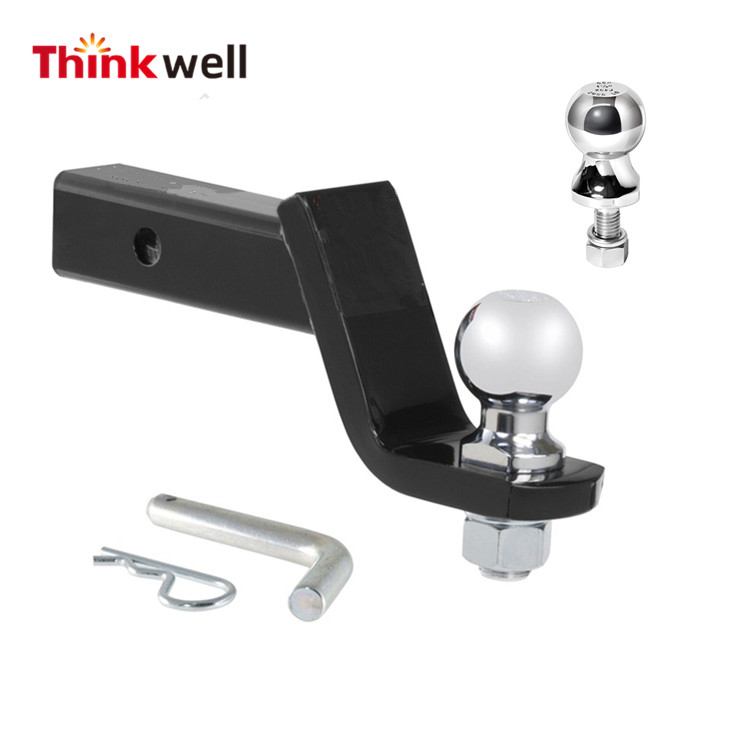 黑漆 2' Hitch Ball Mount